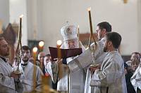  Божественная литургия и отпевание архимандрита Сергия (Шагаева) в Тихвинском храме Ногинска 